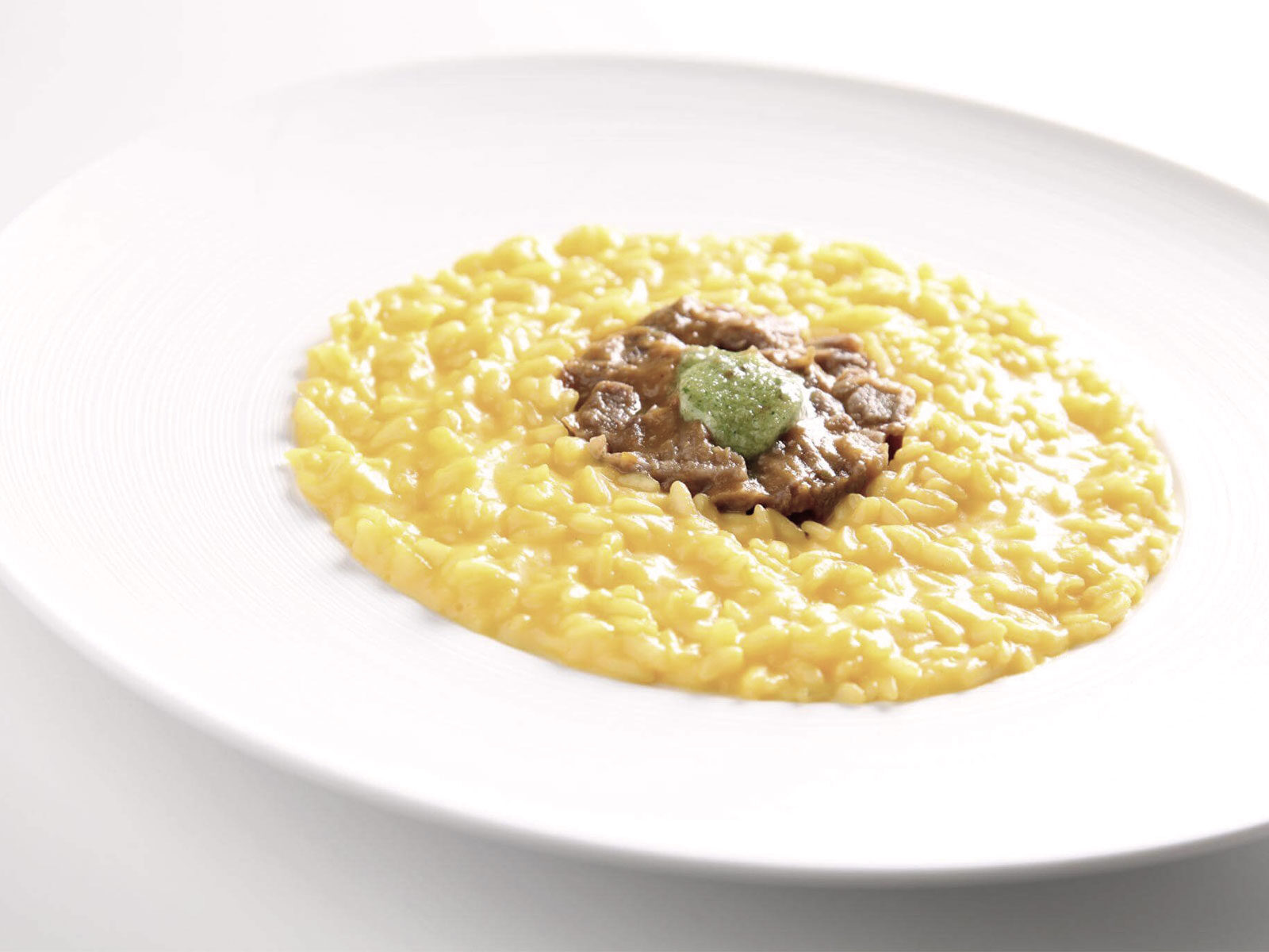 Risotto con scampi e carciofi